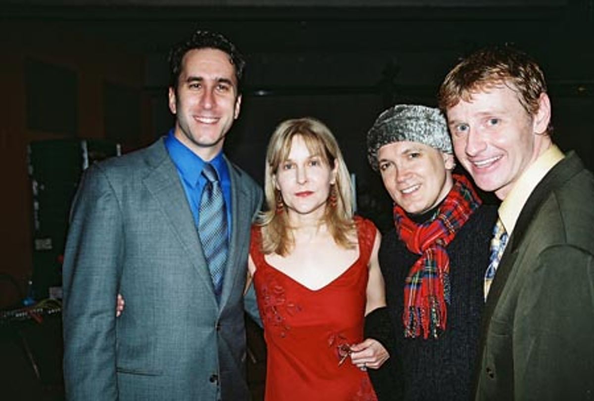 Daniel Whitman, Cynthia Hestand, Charles Busch and Robert Bartley at 