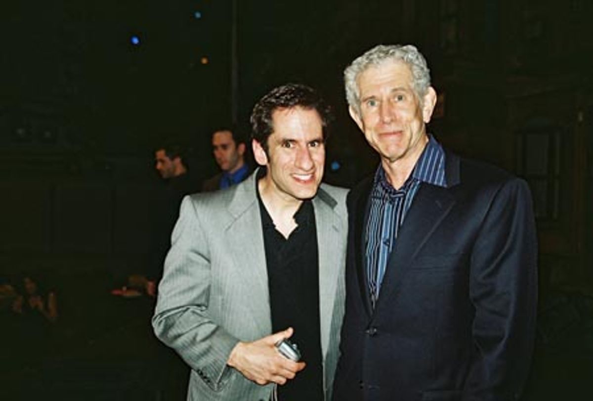 Seth Rudetsky and Tony Roberts at 