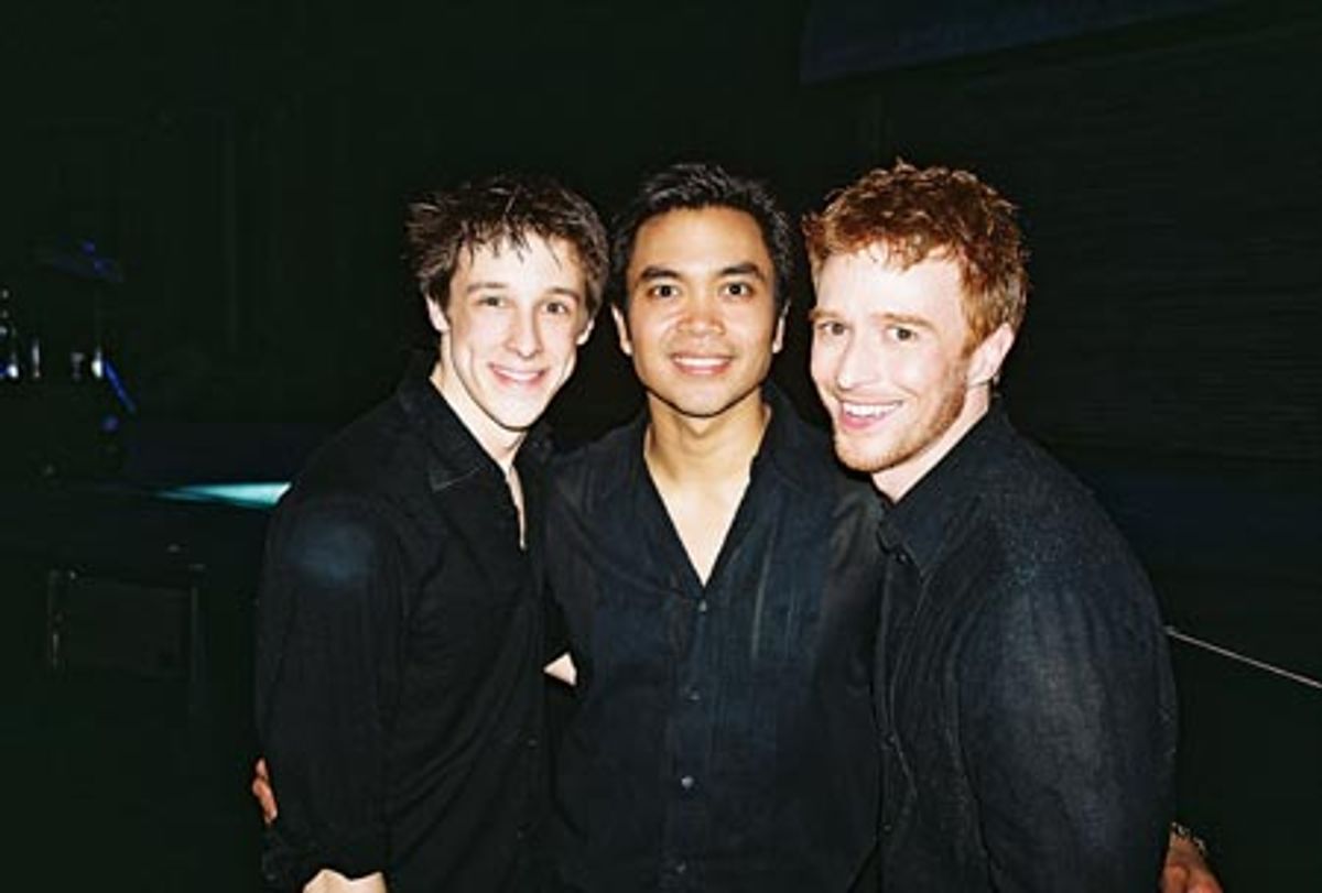 Jason Michael Snow, Jose Llana and Paul Castree at 