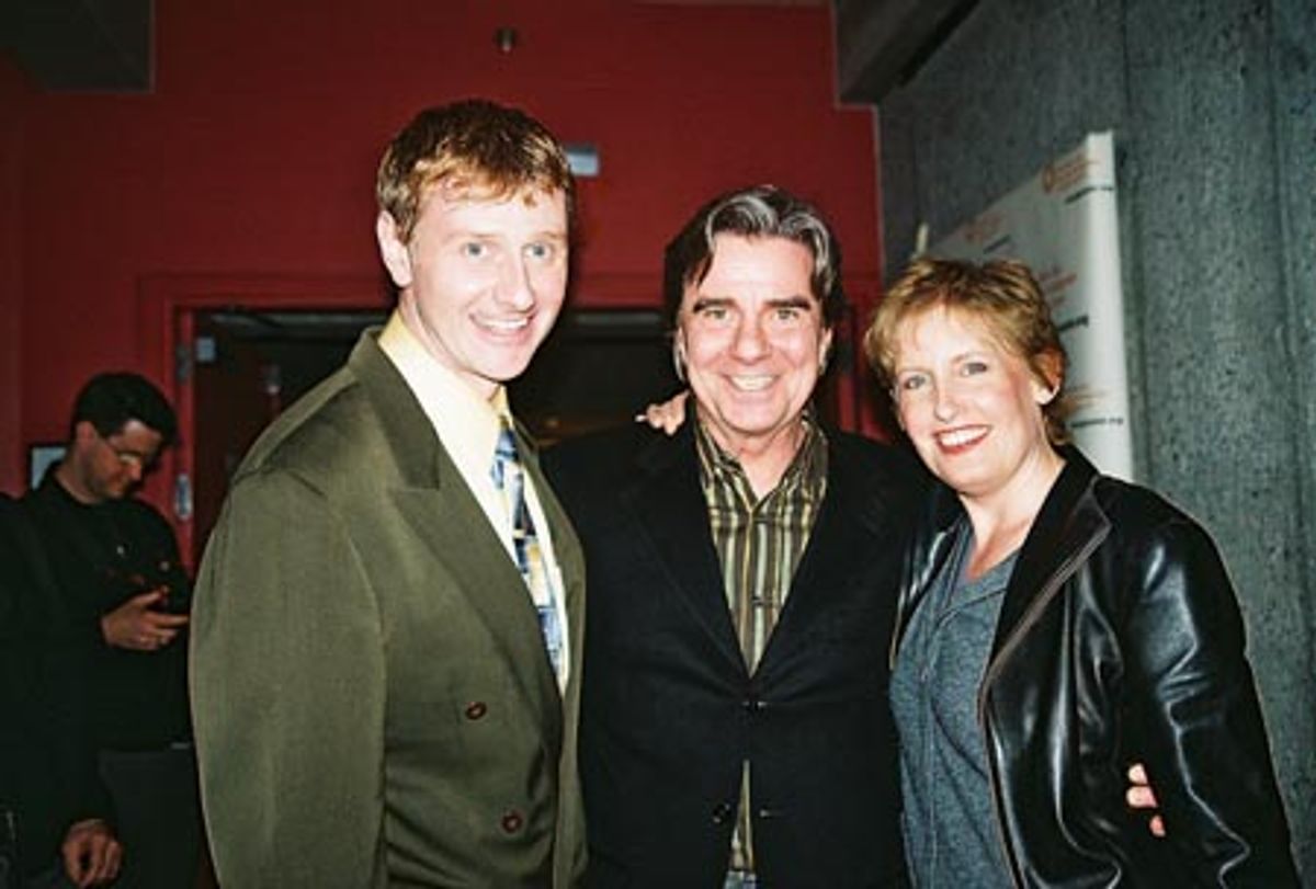 Robert Bartley (Director, 'Broadway Backwards 2), Gary Beach and Liz Callaway at 