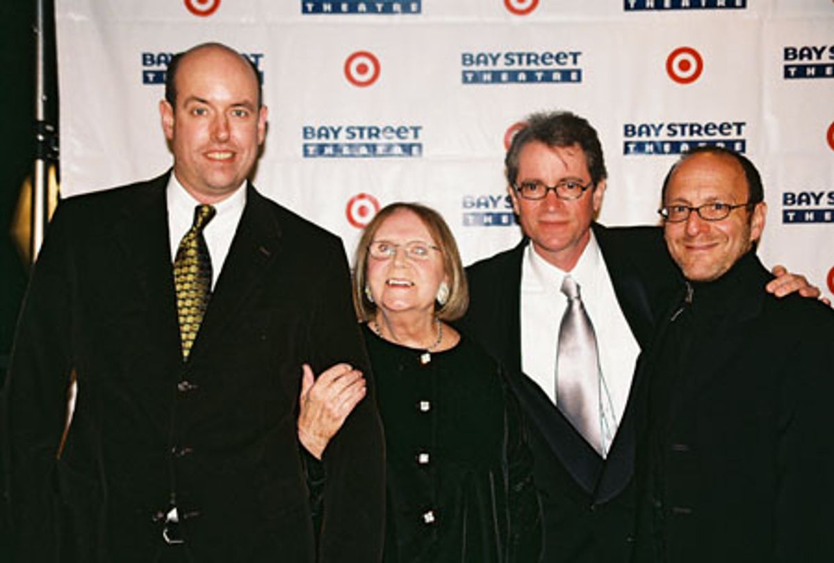 Christopher Ashley, Sybil Christopher, Steve Hamilton and Lonny Price at 