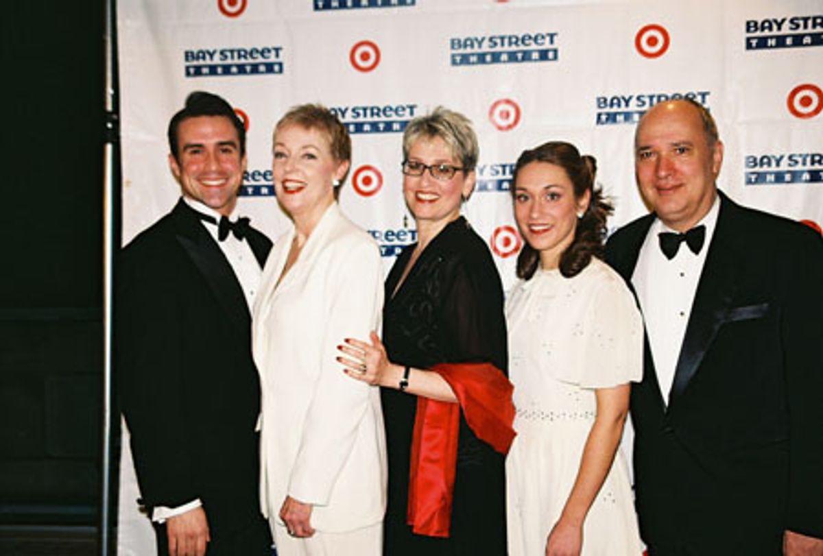 Josh Walden, Mary Cleere Haran, Marcia Milgrom Dodge, Lea Kohl and Don Rebic (Winter Benefit Musical Director) at 