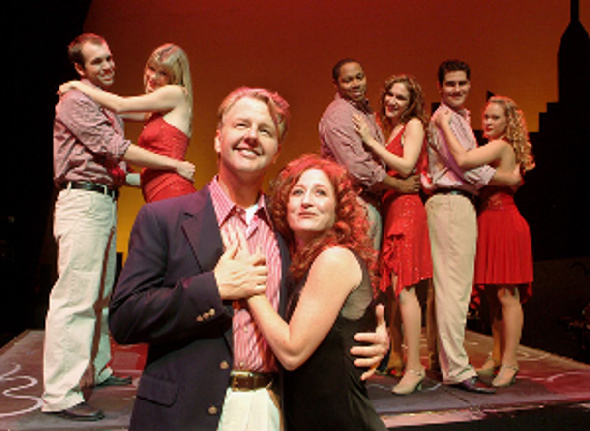 The Company of 'They're Playing Our Song' at 