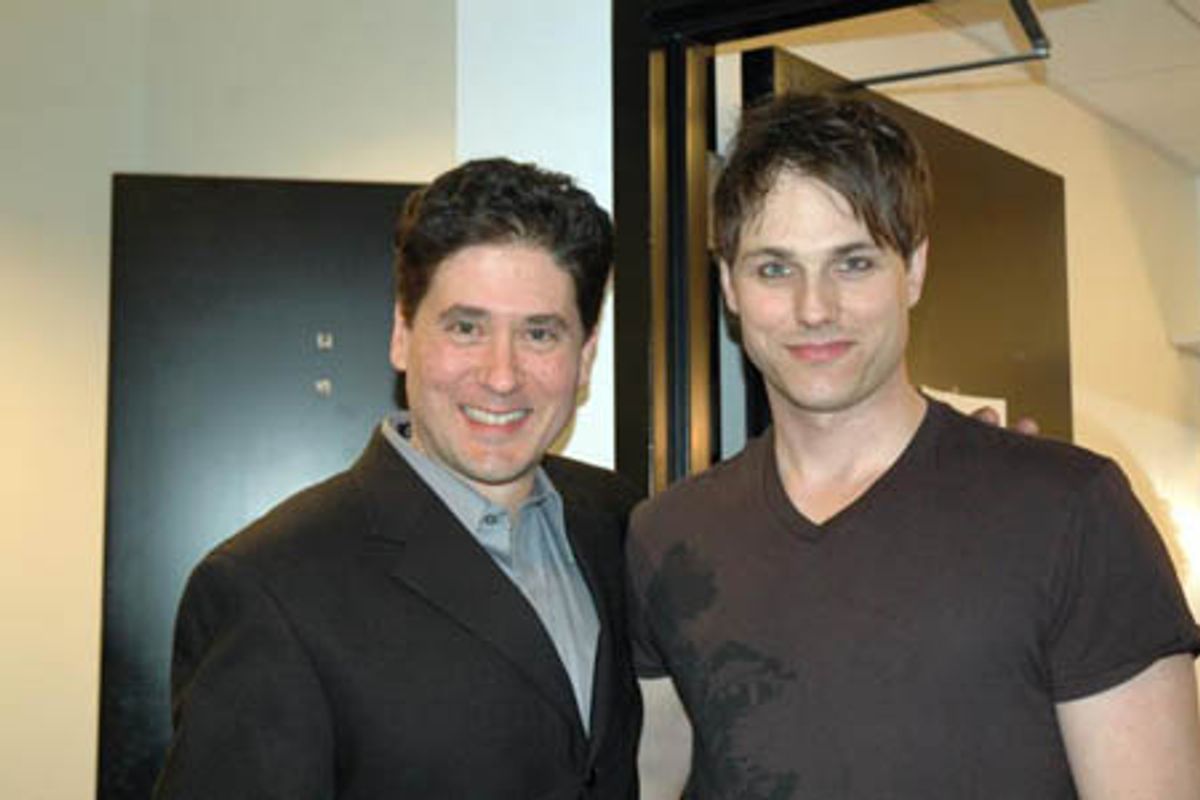 Igor Goldin (Director) and Asa Somers at 