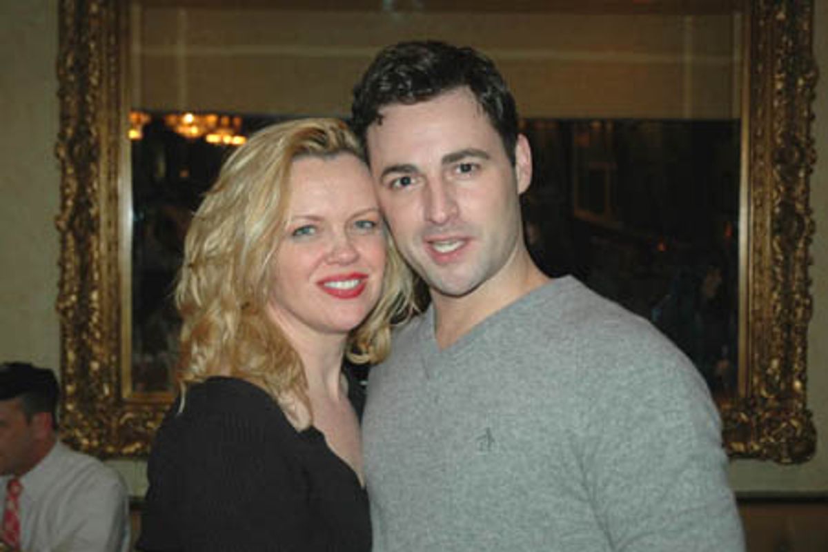 Leah Hocking and Max von Essen at 