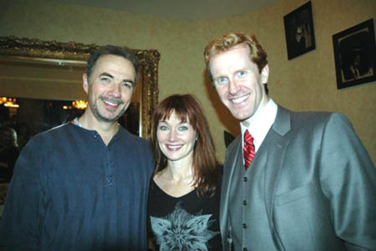 Paul Schoeffler, Lari White and Jeffry Denman at 