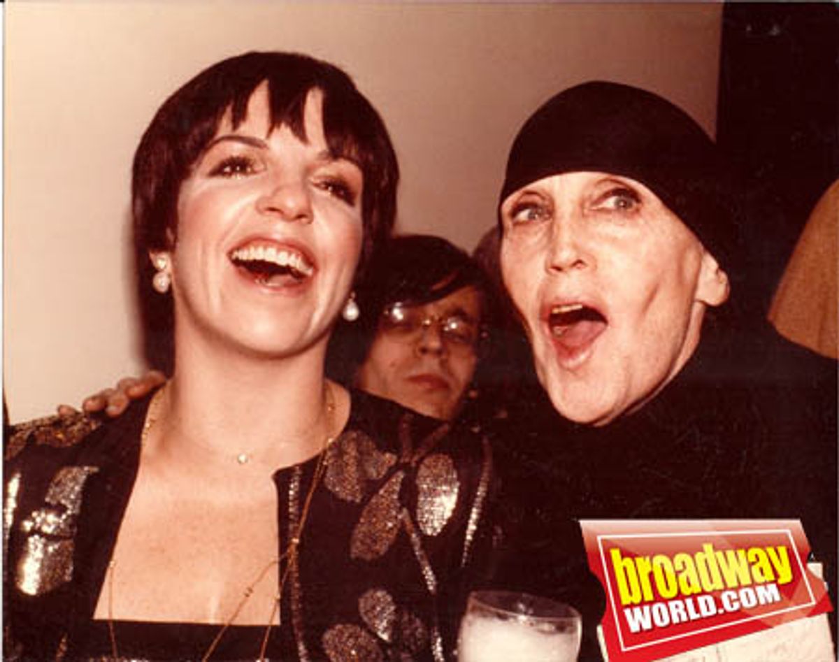 Liza Minnelli and Kay Thompson (taken in the '70s) at 