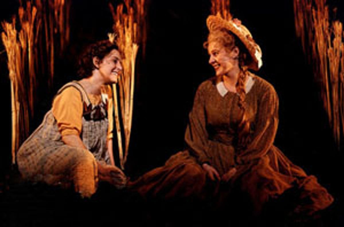 Helen SjÃ¶holm and Ã…sa Bergh in Kristina frÃ¥n DuvemÃ¥la at 