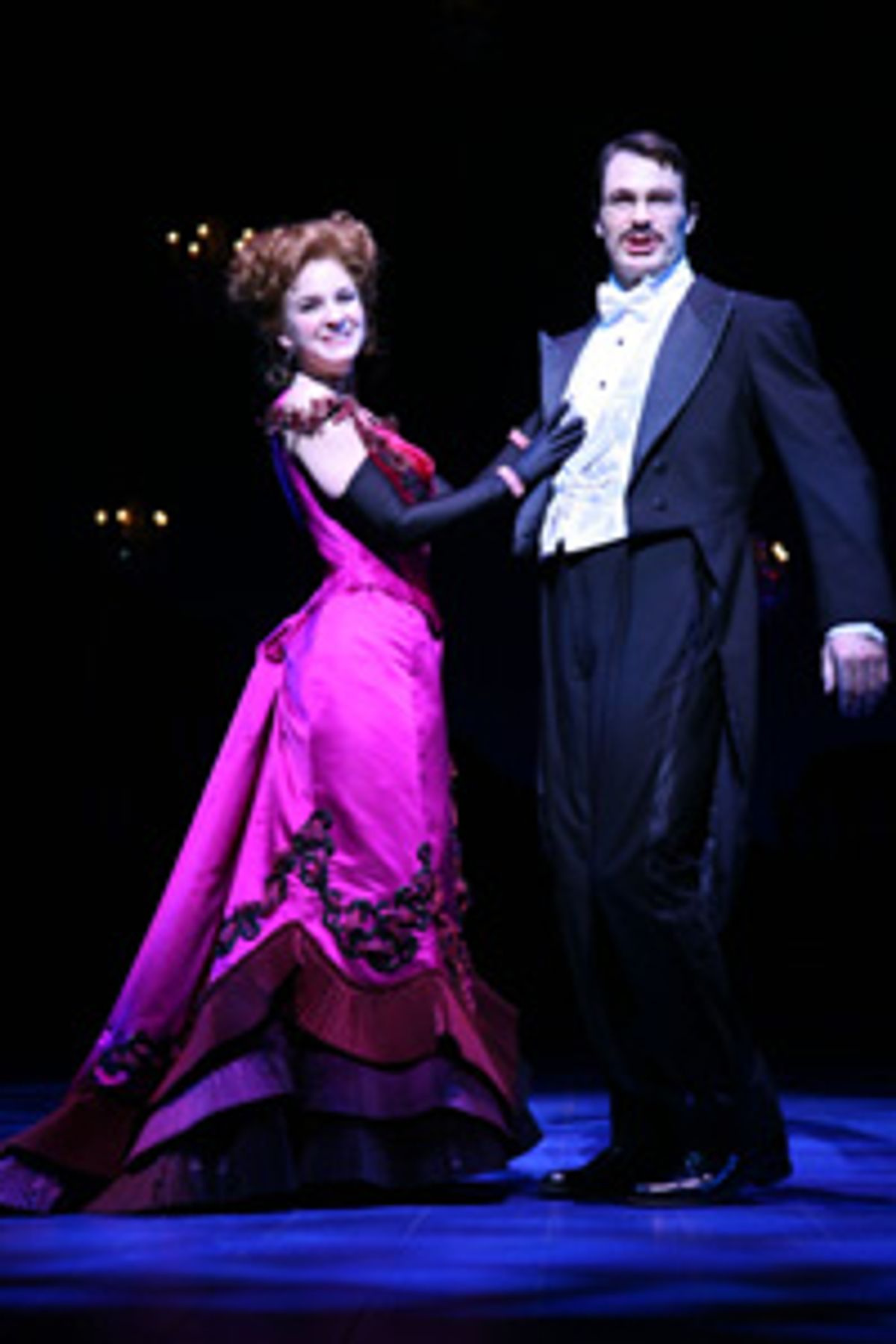 Jessica Bogart and Matt Bogart at 