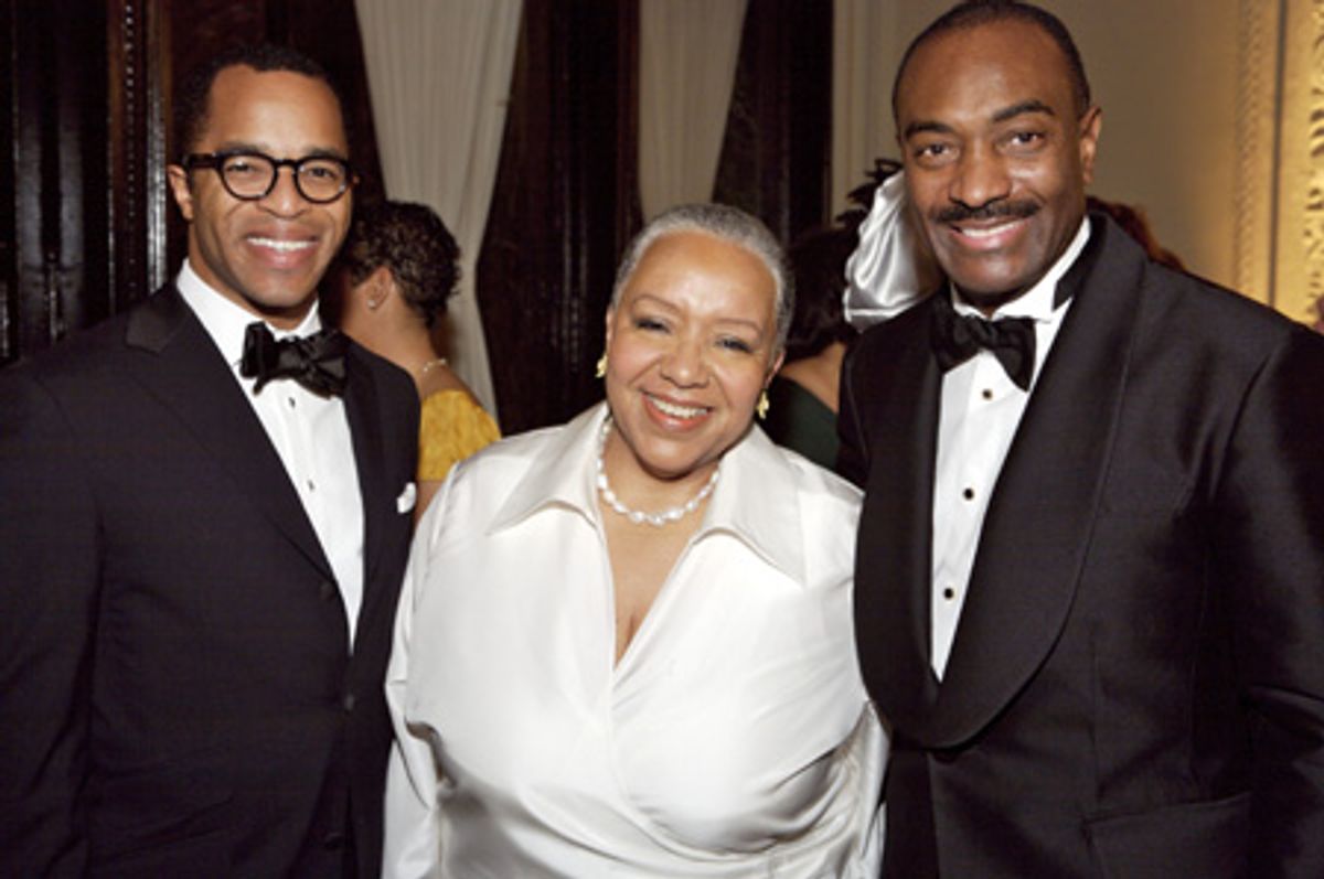 Jonathan Capeheart, Lola C. West and Reginald Van Lee at 