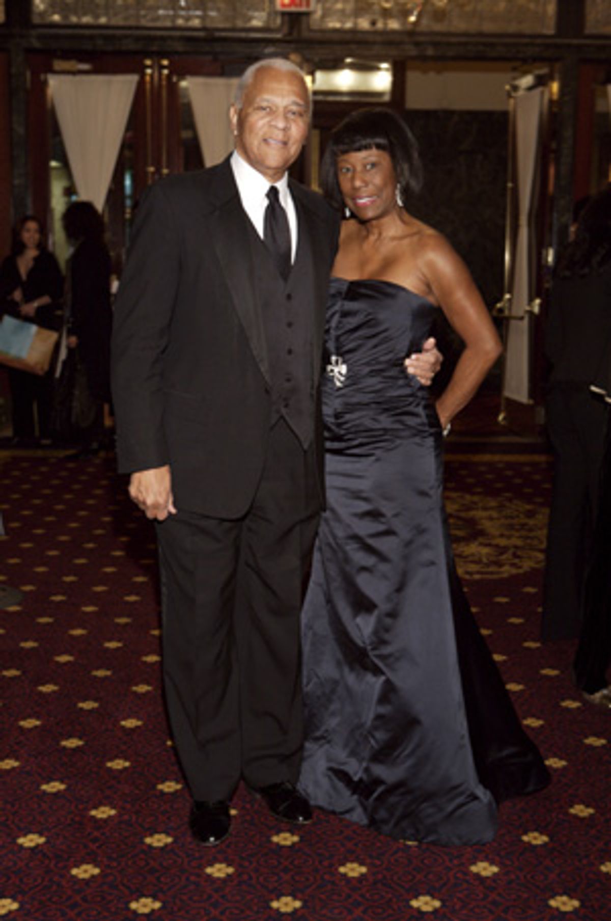 Bernard H. Jackson with Joyce Mullins-Jackson at 