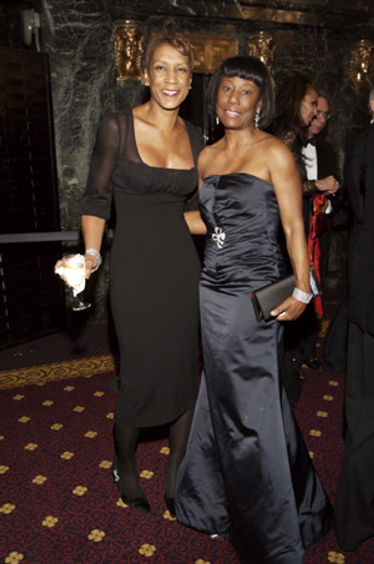 Jerri DeVard and Joyce Mullins-Jackson at 