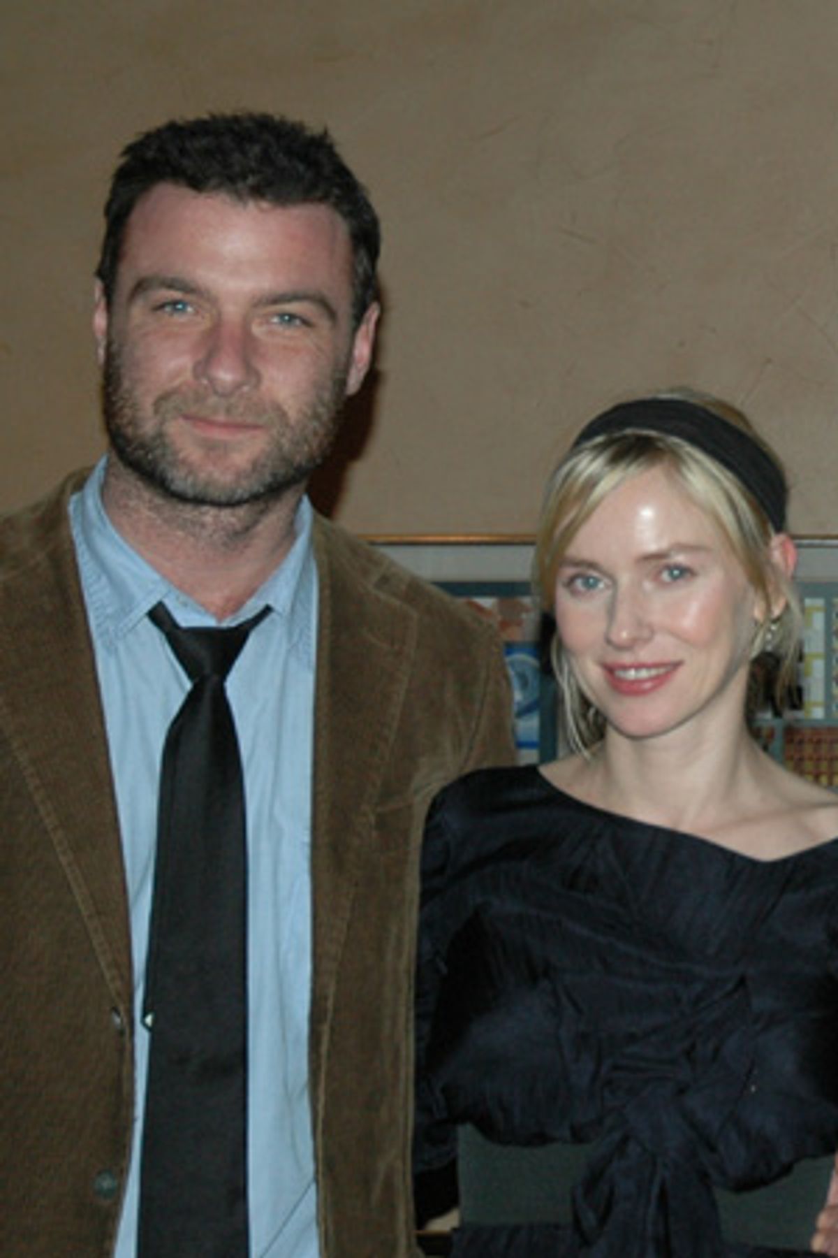 Liev Schreiber and Naomi Watts at 