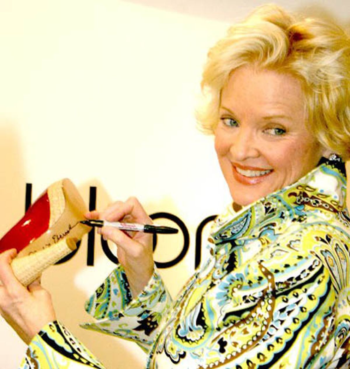 Christine Ebersole Hosts a Bloomingdale's Charity Event at 
