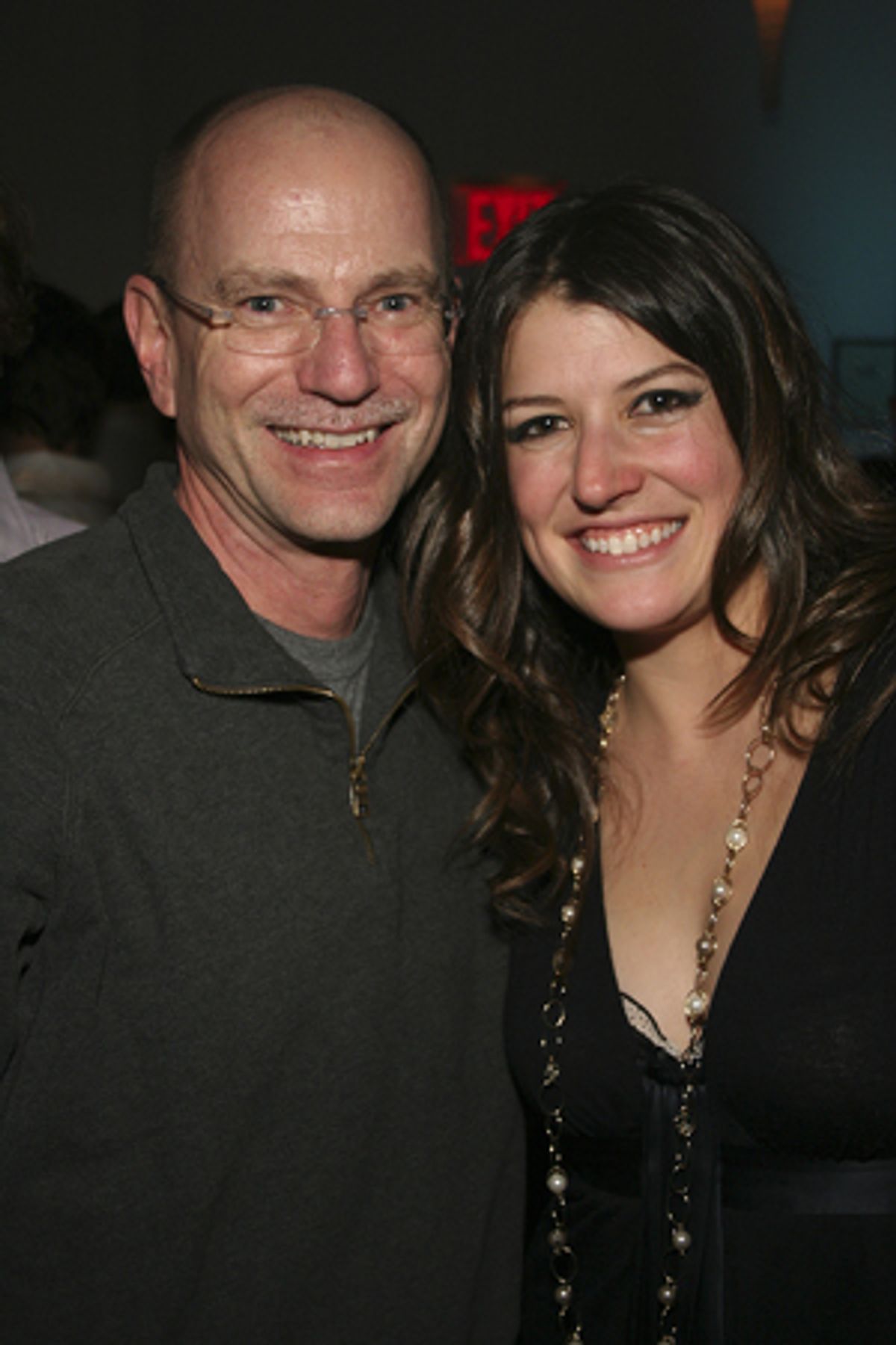 George Pinney and Nicole Parker at 