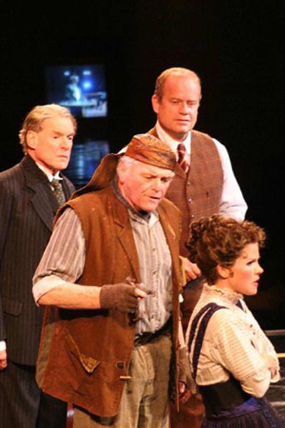 Charles Kimbrough, Brian Dennehy, Kelsey Grammer and Kelli O'Hara at 