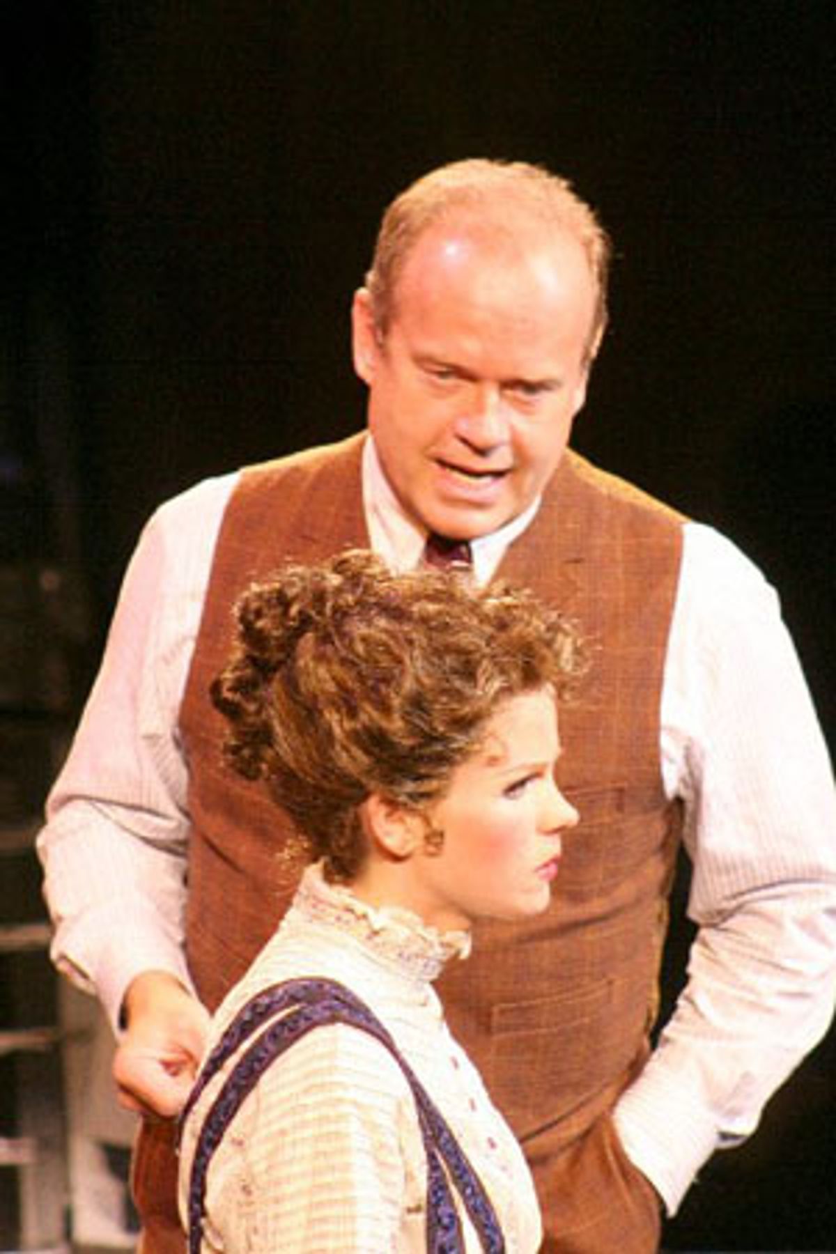 Kelli O'Hara and Kelsey Grammer at 