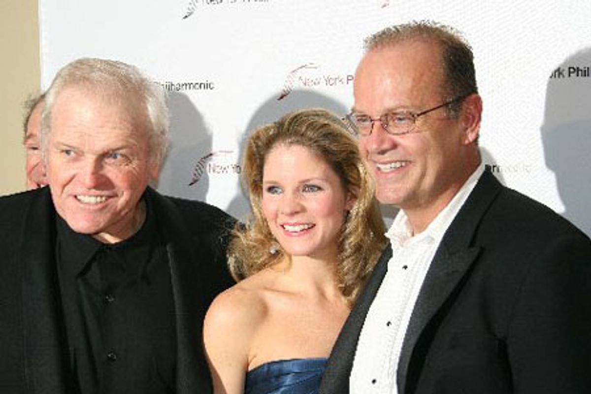 Brian Dennehy, Kelli O'Hara and Kelsey Grammer at 
