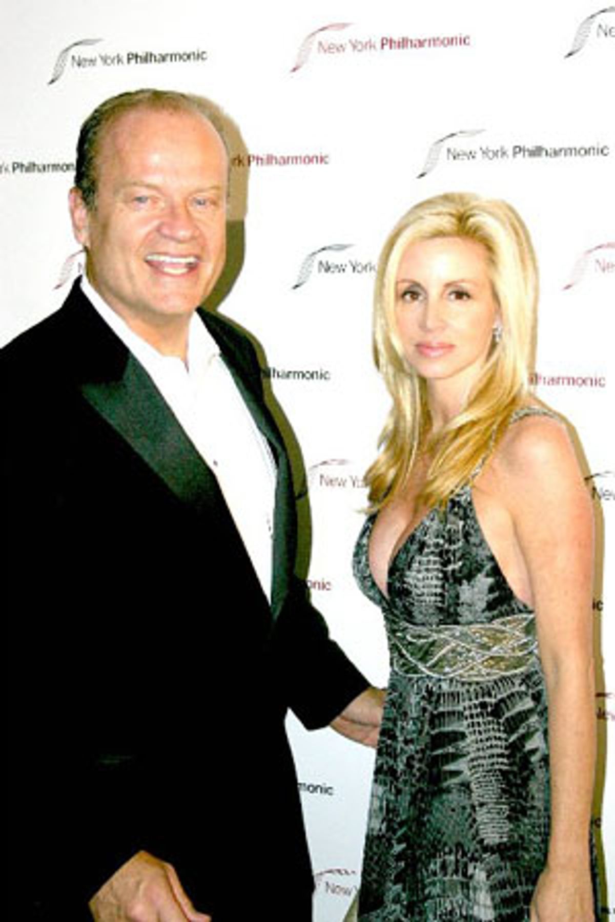 Kelsey Grammer and Camille Grammer at 