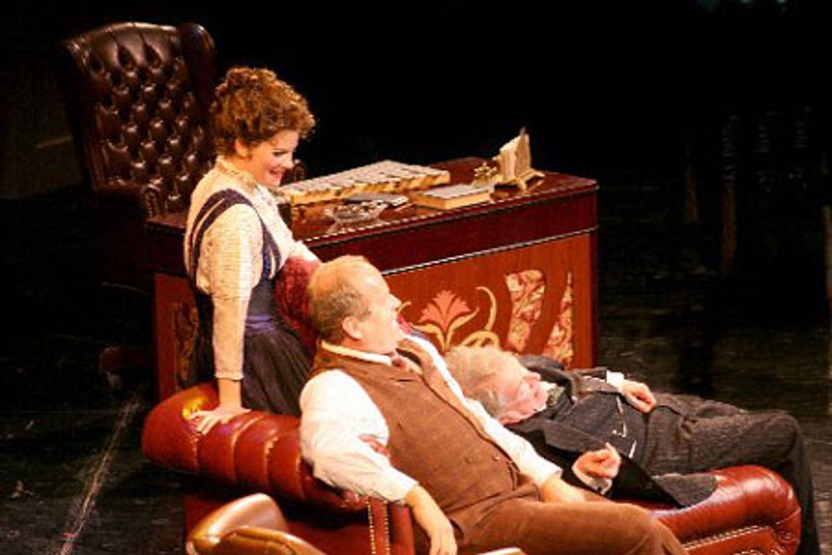 Kelli O'Hara, Kelsey Grammer and Charles Kimbrough at 