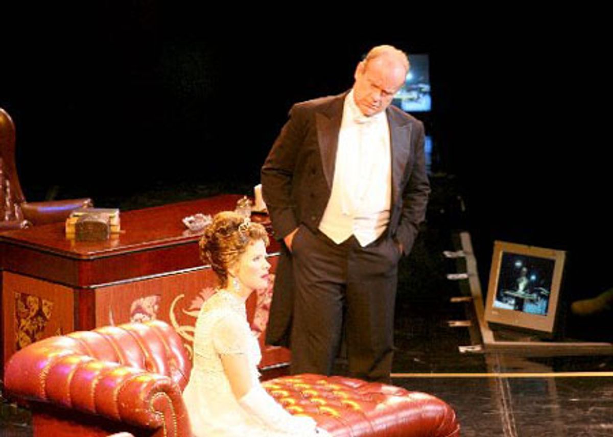 Kelli O'Hara and Kelsey Grammer at 