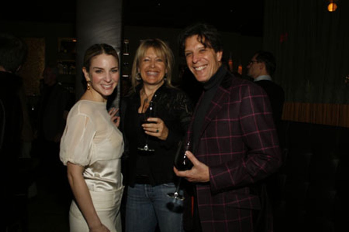 Jessica Bogart, Cherry King, and Jerome Brielle at Romance/Romance Opens at Paper Mill