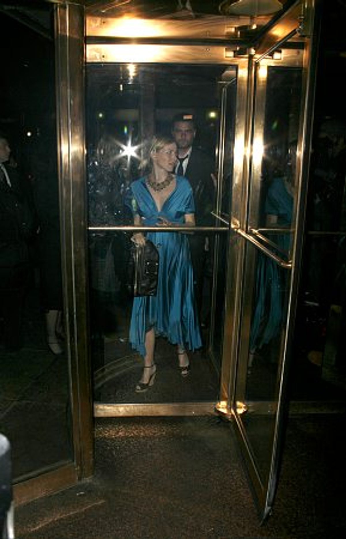 Liev Schreiber and Naomi Watts at 