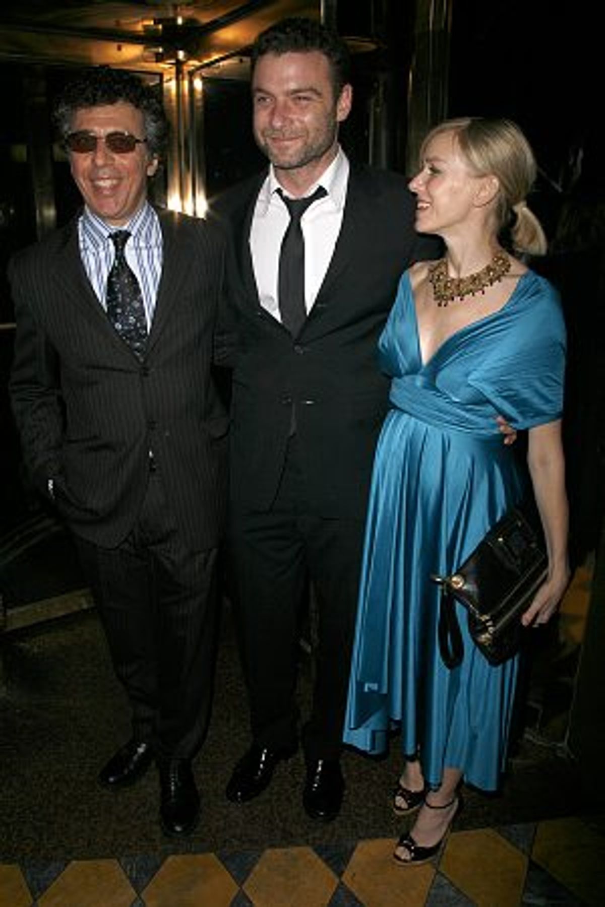 Eric Bogosian, Liev Schreiber and Naomi Watts at 