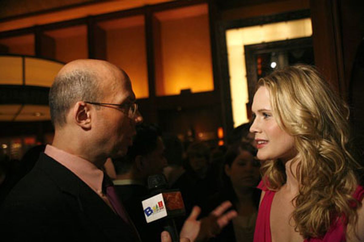 Richie Ridge (Broadway Beat) and Stephanie March at 