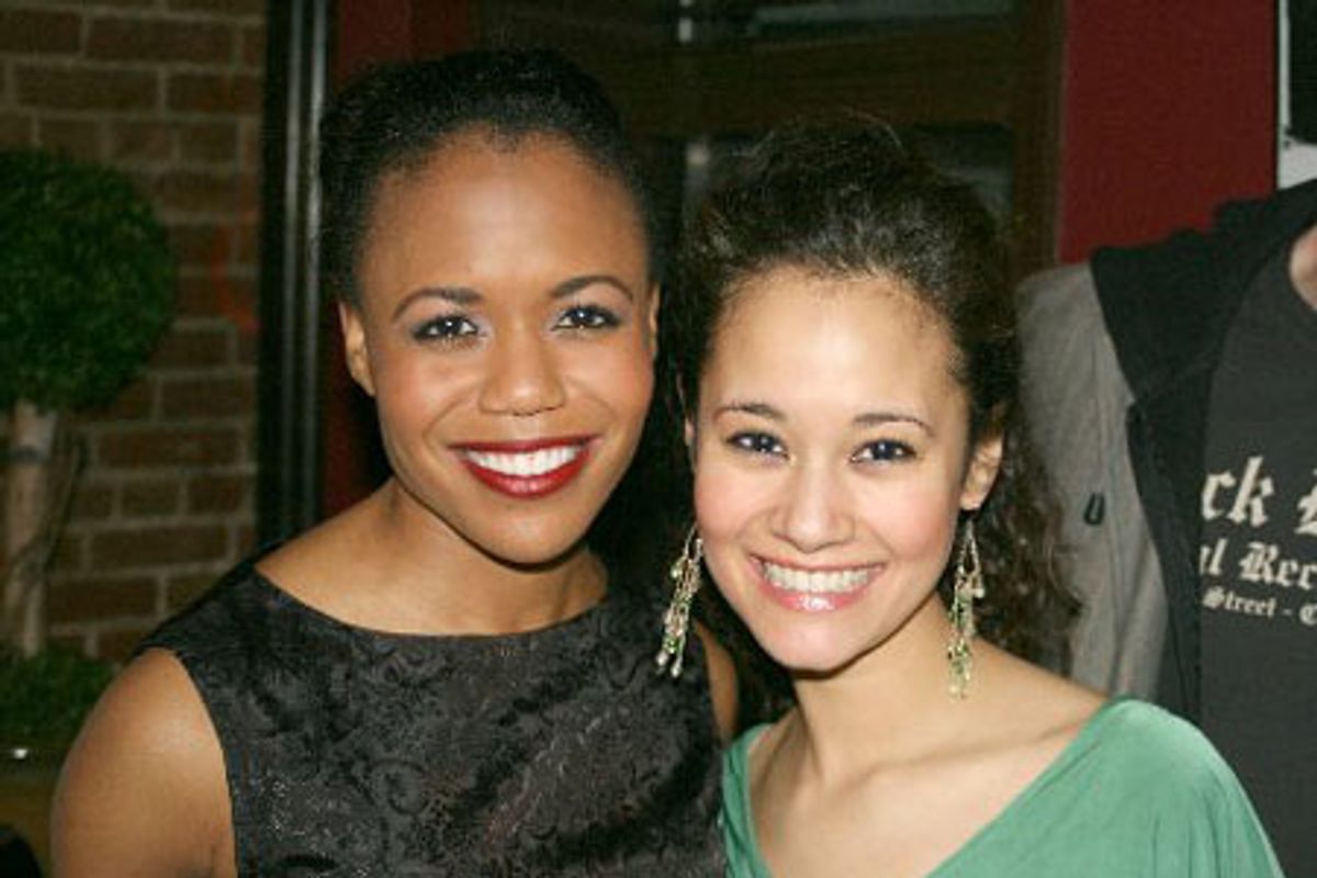 Nikki Renee Daniels and Ali Ewoldt at 