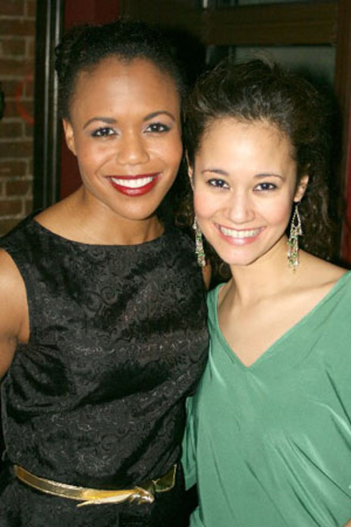 Nikki Renee Daniels and Ali Ewoldt at 