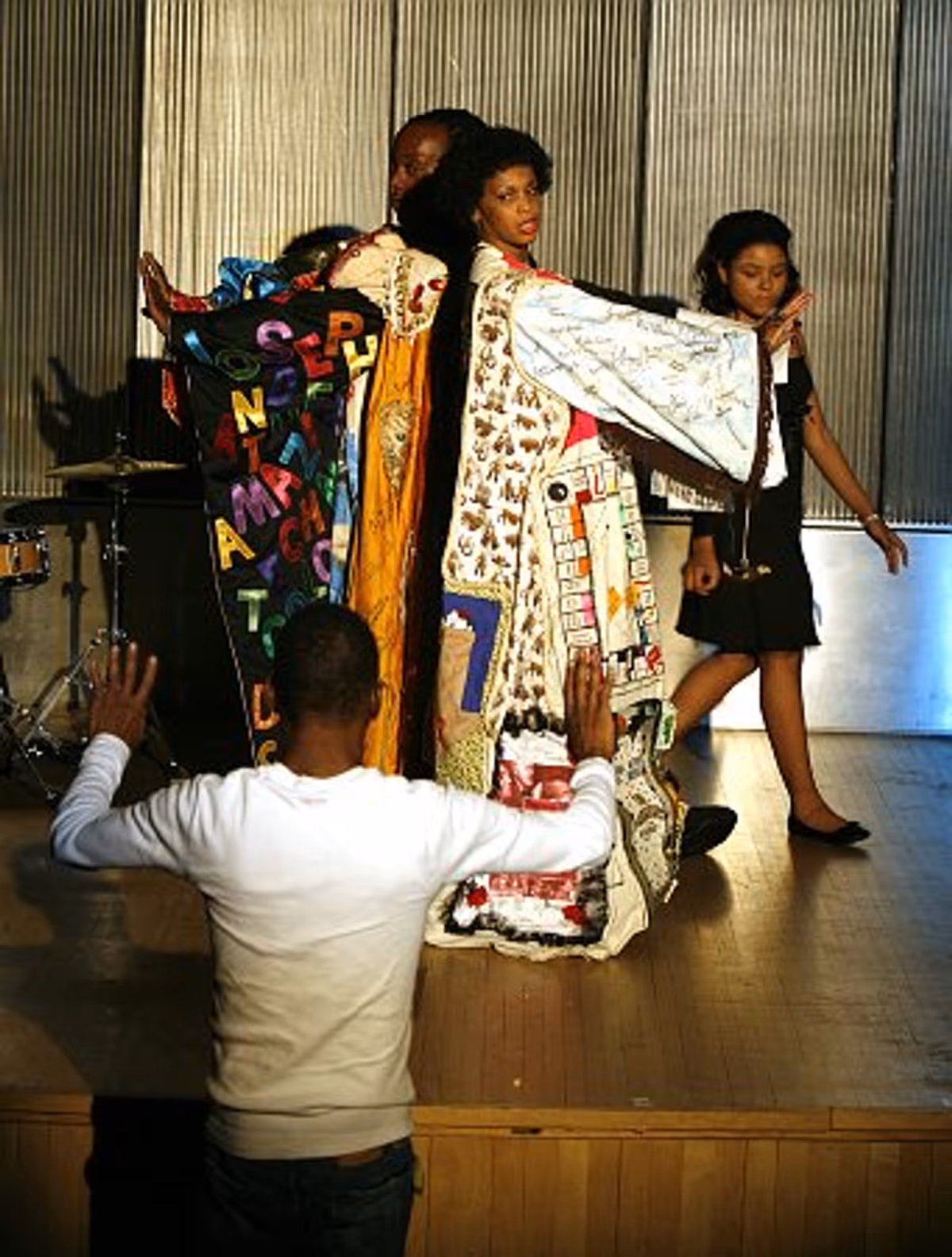 Vicky Nitchie, Brynn Williams & Tyson Jennette with A. Wellington Perkins at 