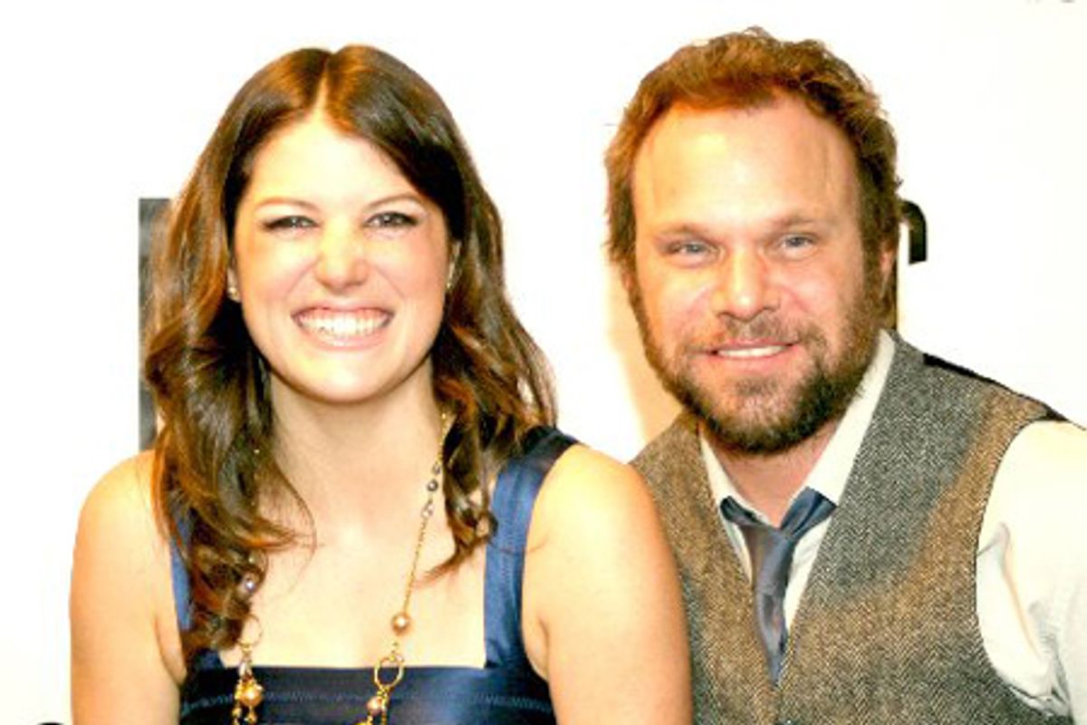 Nicole Parker and Norbert Leo Butz at 