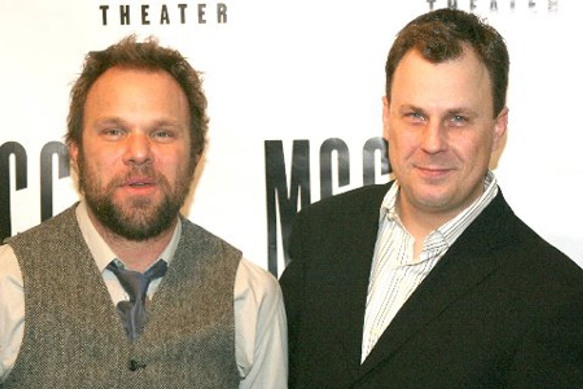 Norbert Leo Butz and Brooks Ashmanskas at 