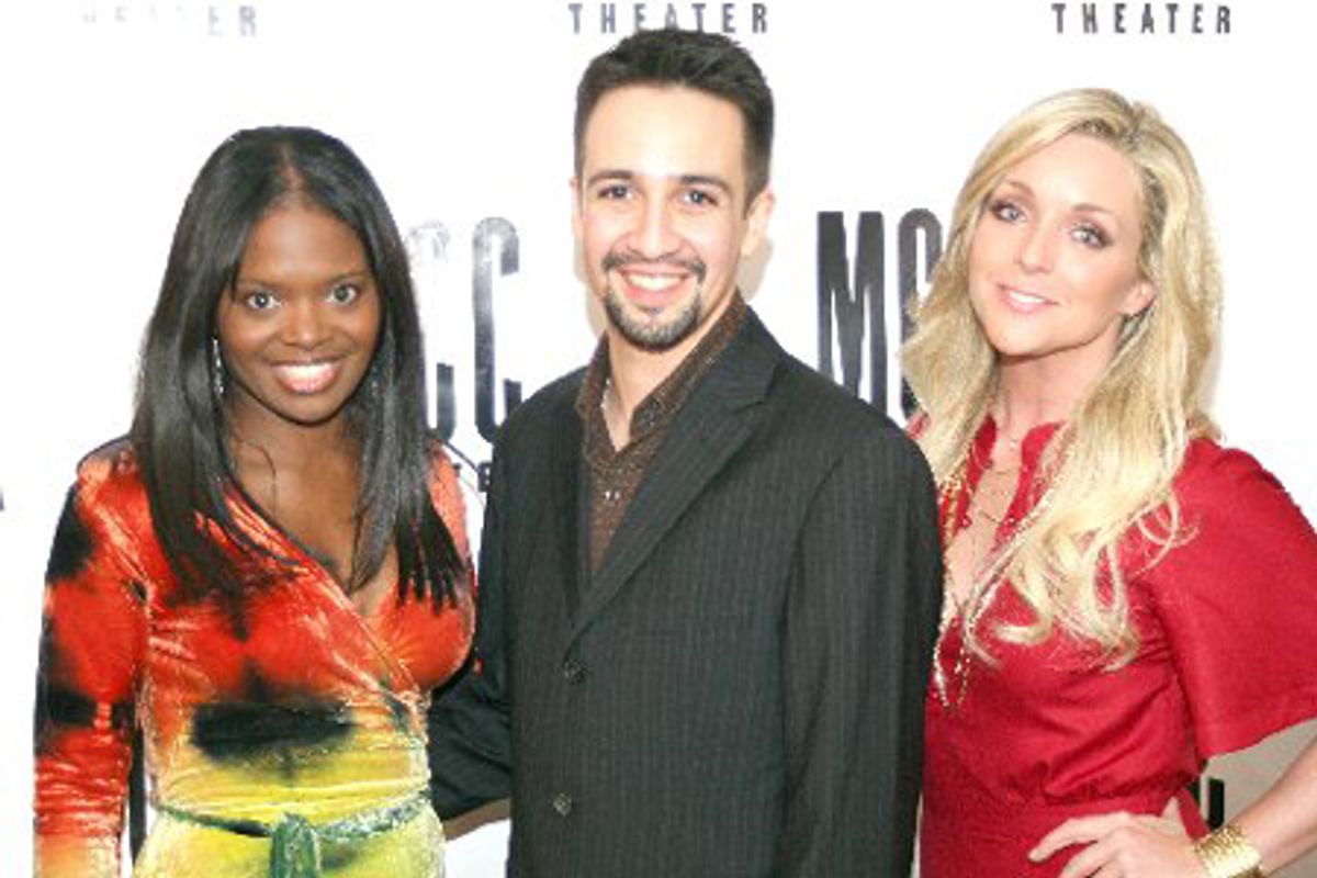 LaChanze, Lin-Manuel Miranda and Jane Krakowski at 