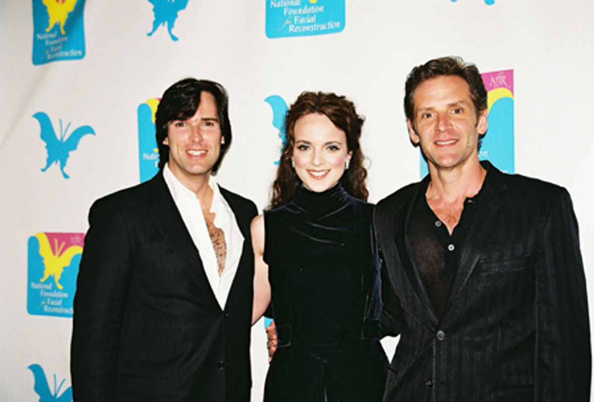 Hugh Panaro, Melissa Errico and Malcolm Gets at 
