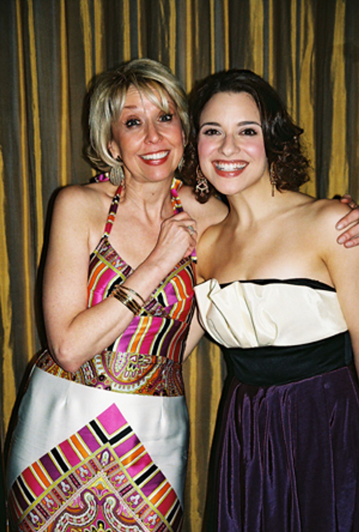 Julie Halston and Jenn Gambatese at 