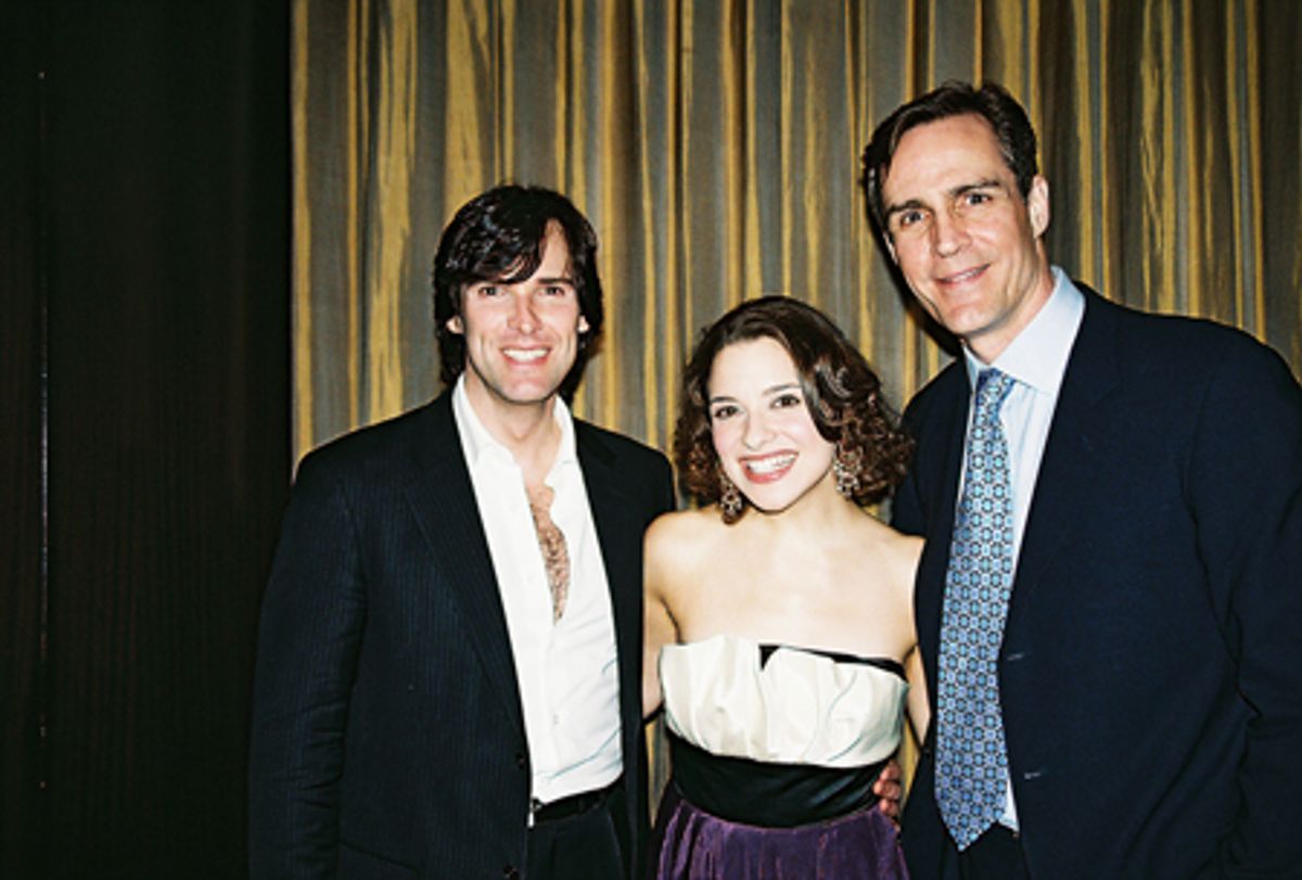 Hugh Panaro, Jenn Gambatese and Howard McGillin at 