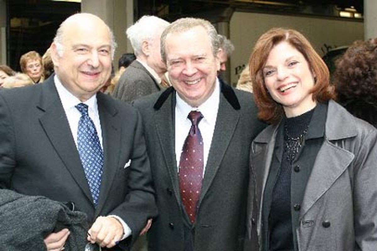 Merwin Goldsmith with Bill and Janis Corsair at 