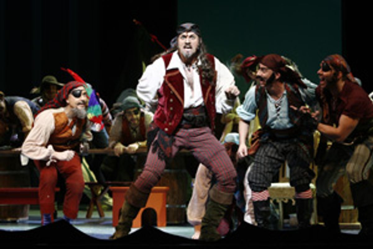 Marc Kudisch and Company at The Pirates of Penzance:  It's...