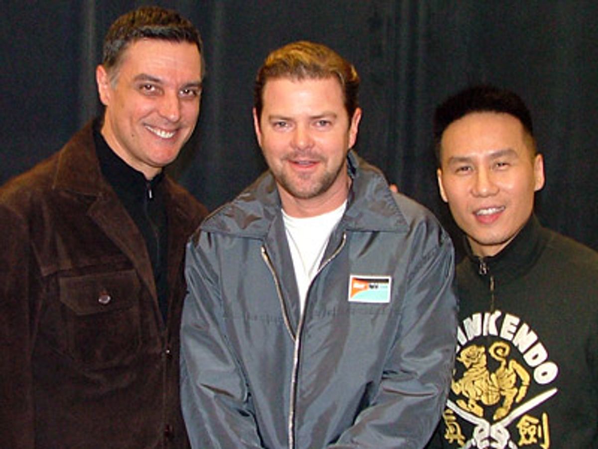 Robert Cuccioli, Clarke Thorell and BD Wong at 