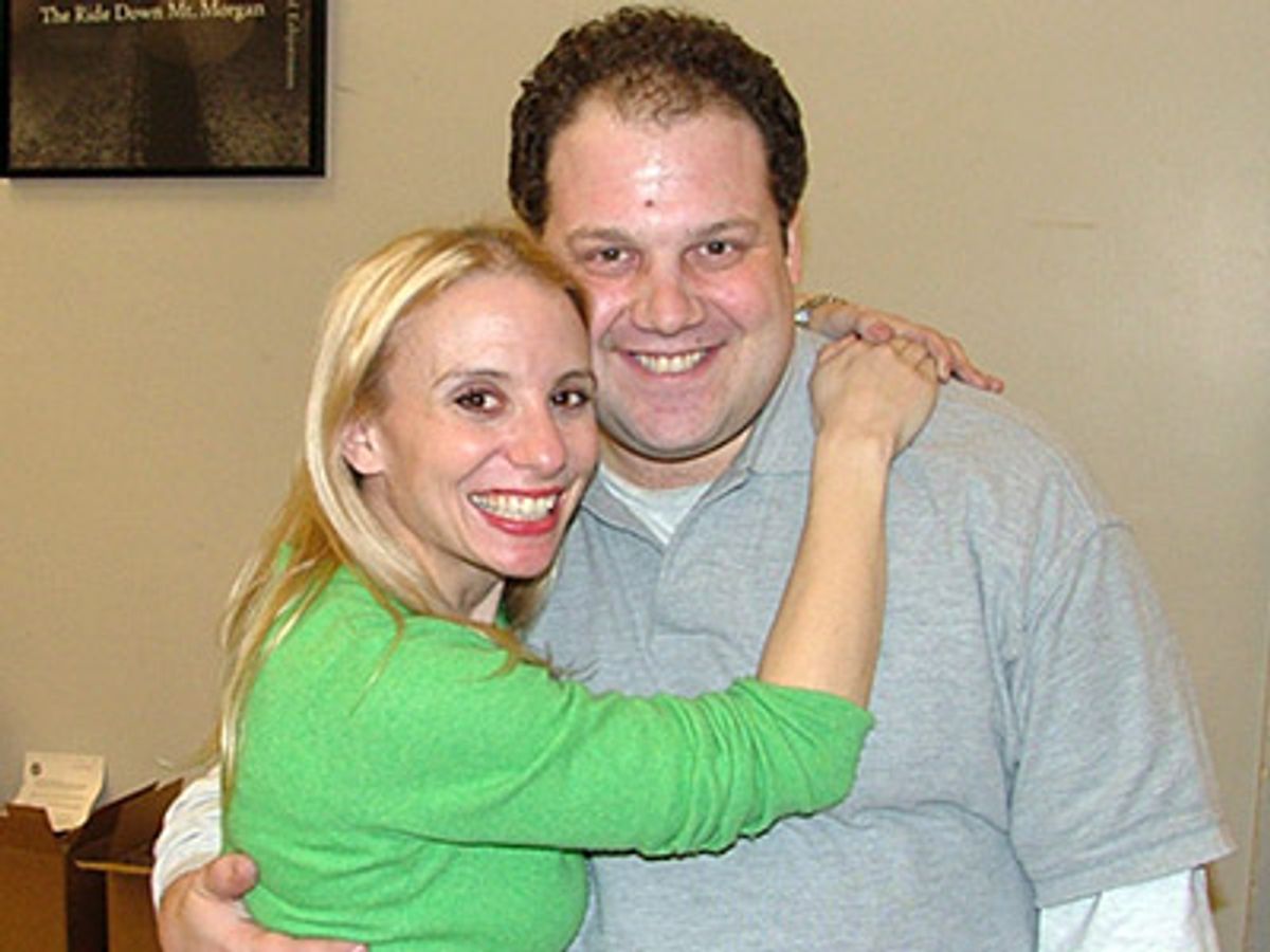 Sarah Saltzberg and Jordan Gelber at 