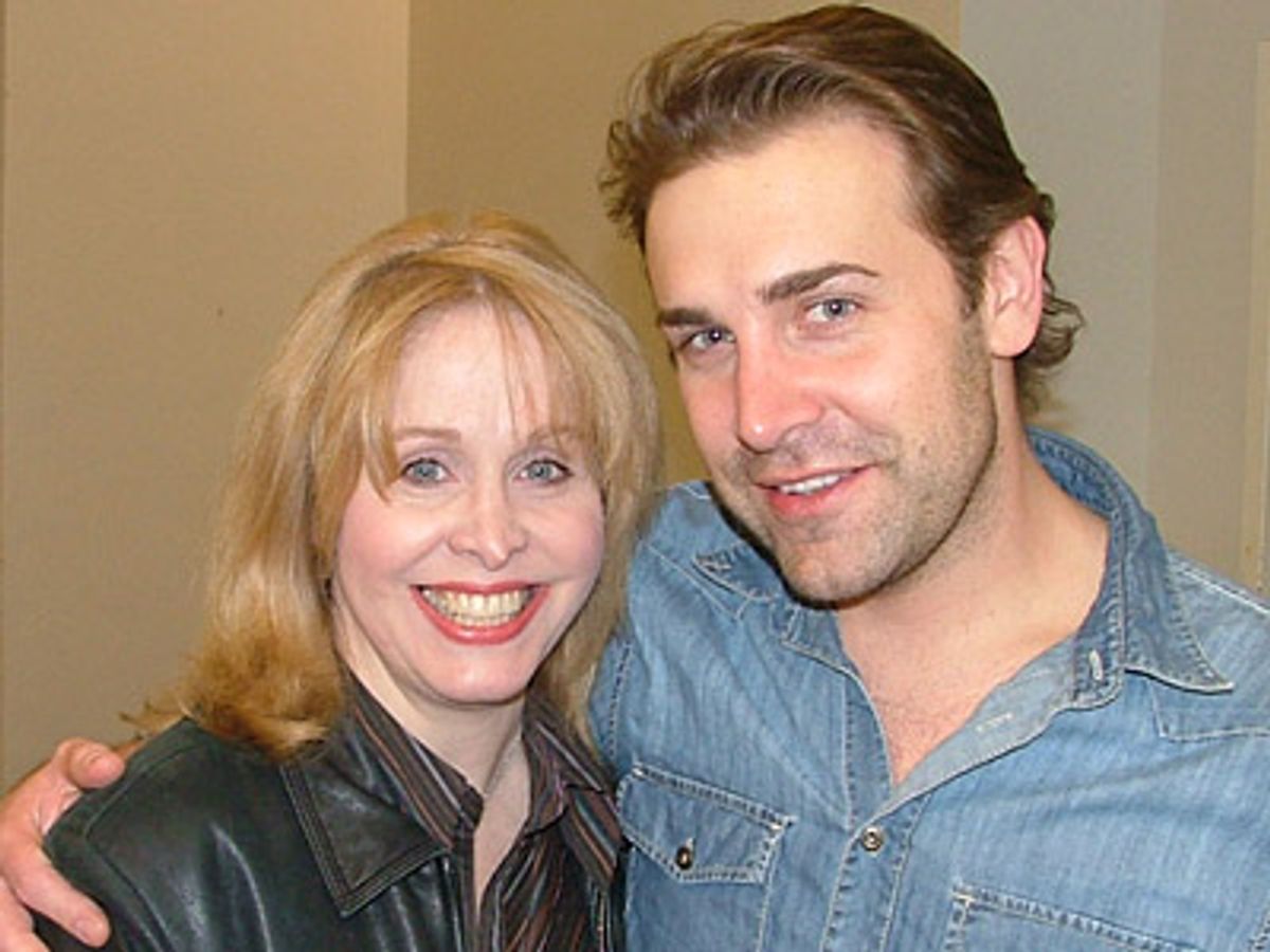 Nancy Opel and Charlie Pollock at 