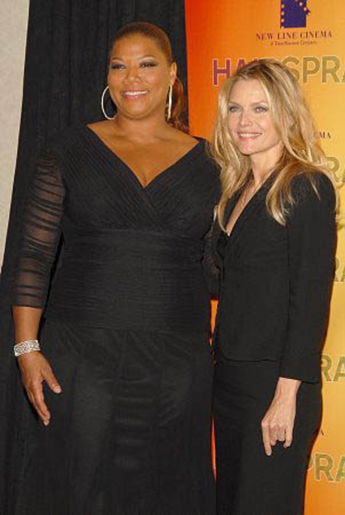Queen Latifah and Michelle Pfeiffer at 
