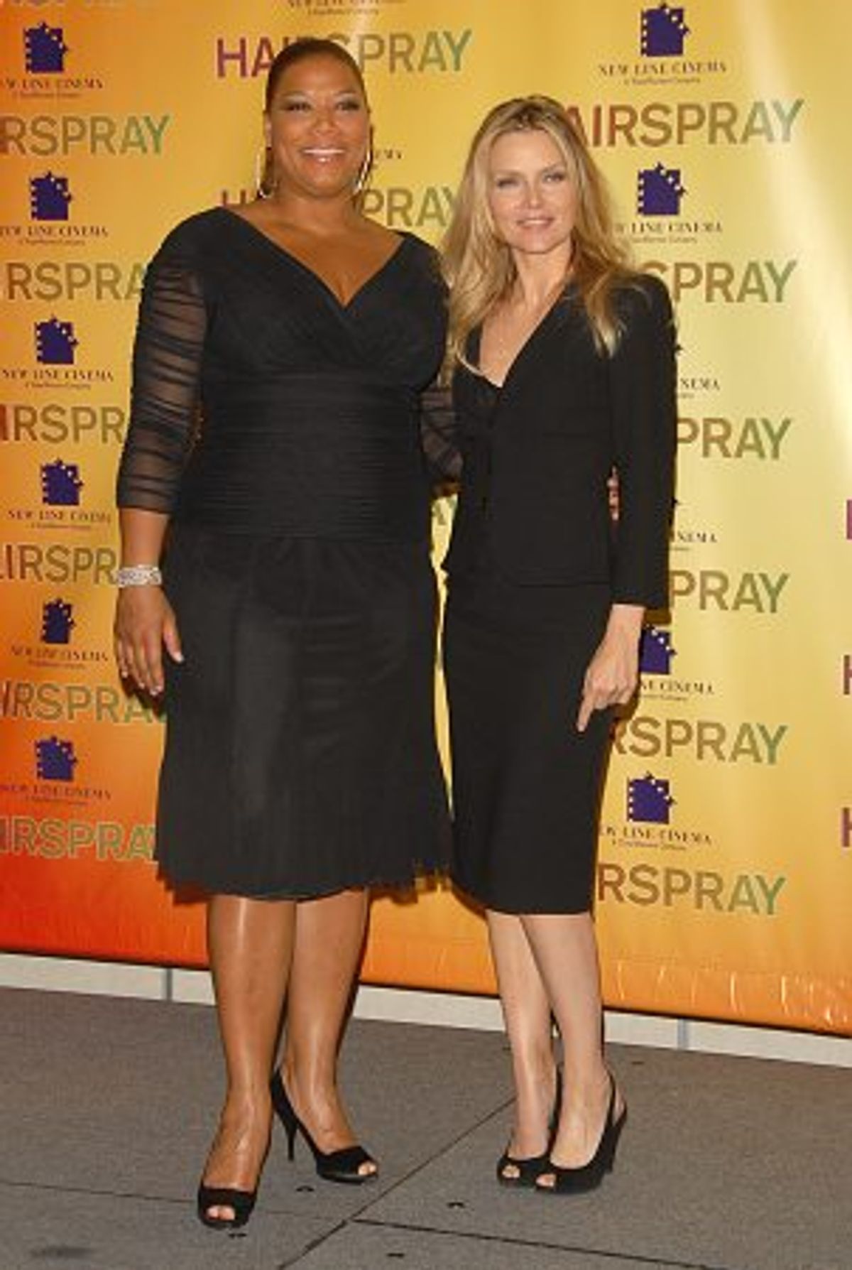 Queen Latifah and Michelle Pfeiffer at 