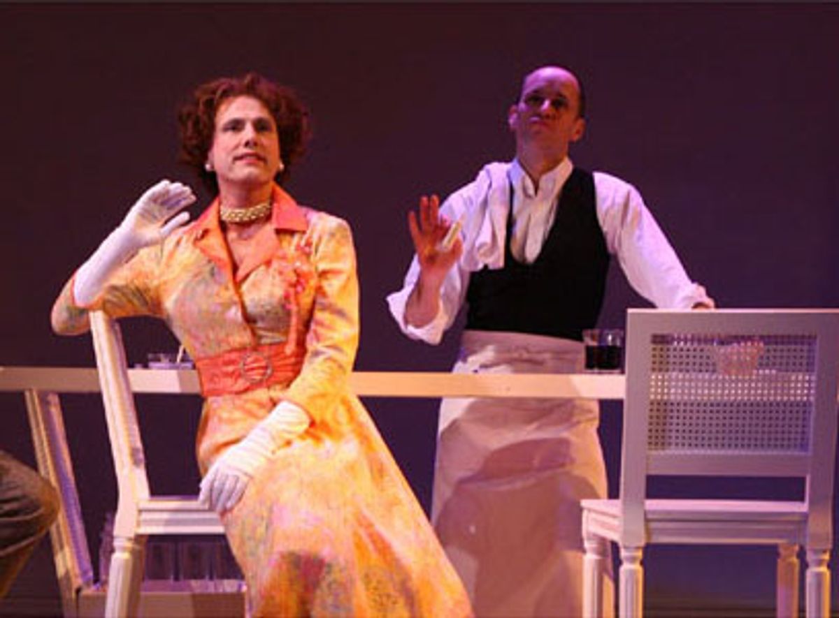 David Greenspan and Kelly AuCoin at 