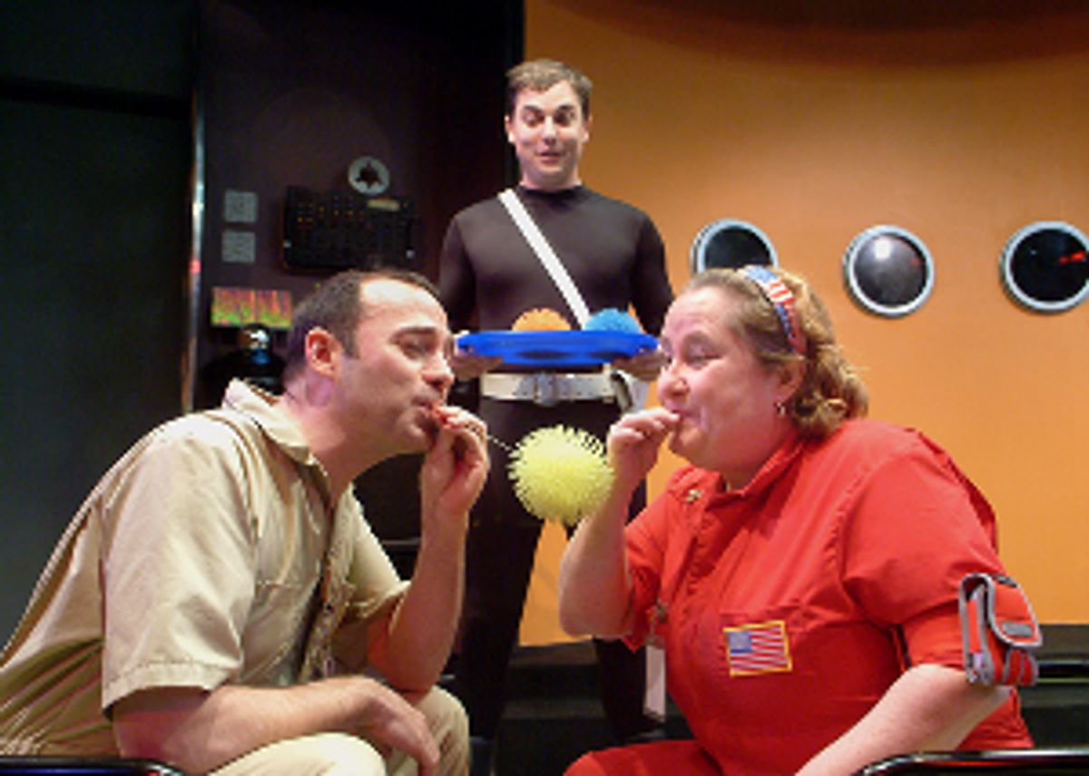 Ed Martin, Guilford Adams and Maile Flanagan at 