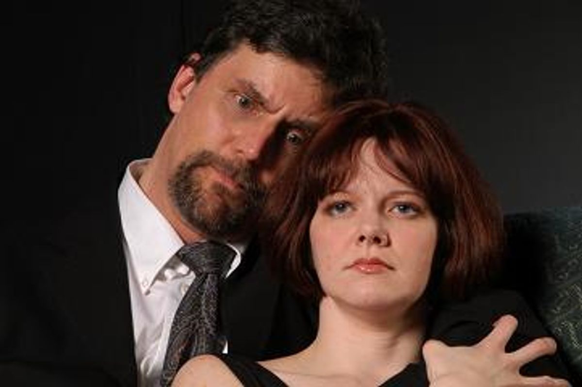 Phil Gallagher and Rebecca Ellis at 