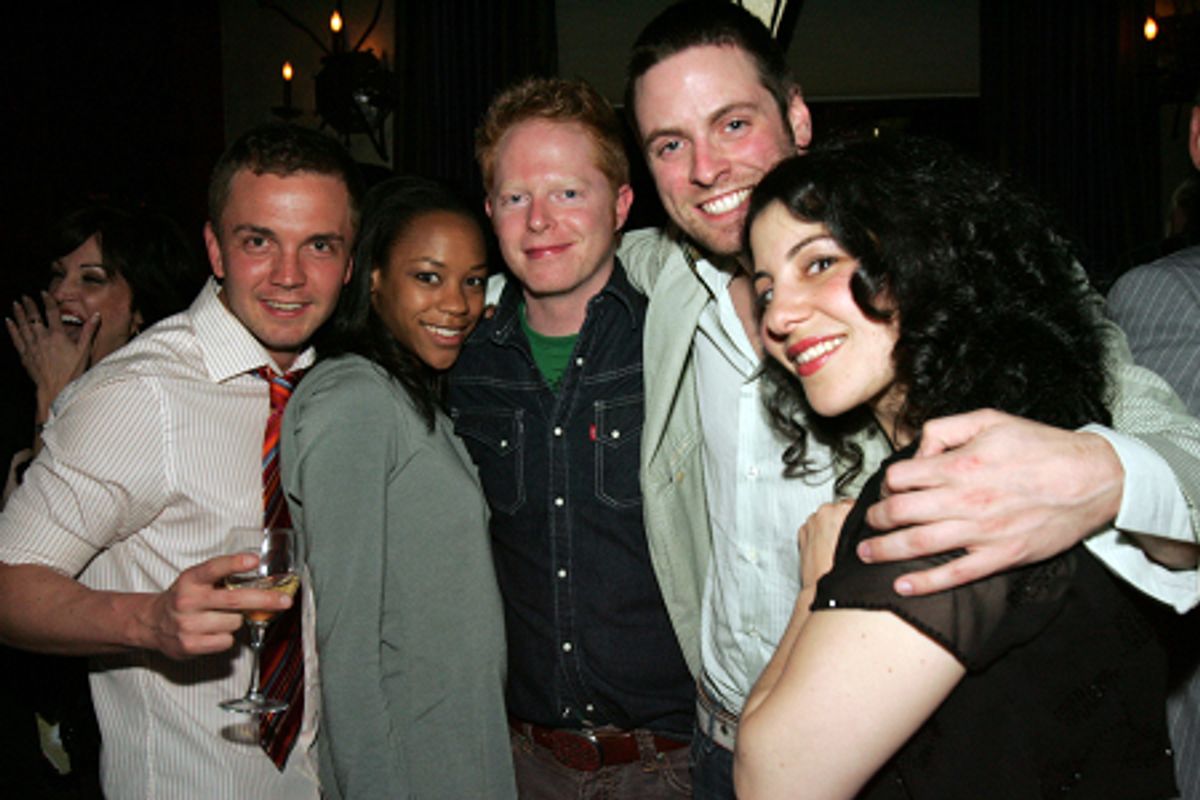 Shane Scheel, Nikki James, Jesse Tyler Ferguson, Trapper Felides, Julie Garnye at 
