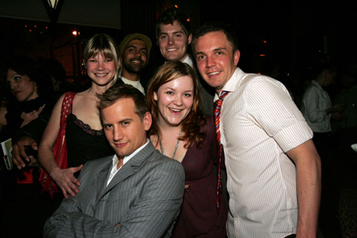 (Clockwise) Seana Harris, Shane Scheel, Audra Mae and Chris Isaacson at 